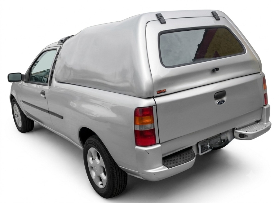 COURIER - tobogã fechada em fibra com vidro fixo na tampa